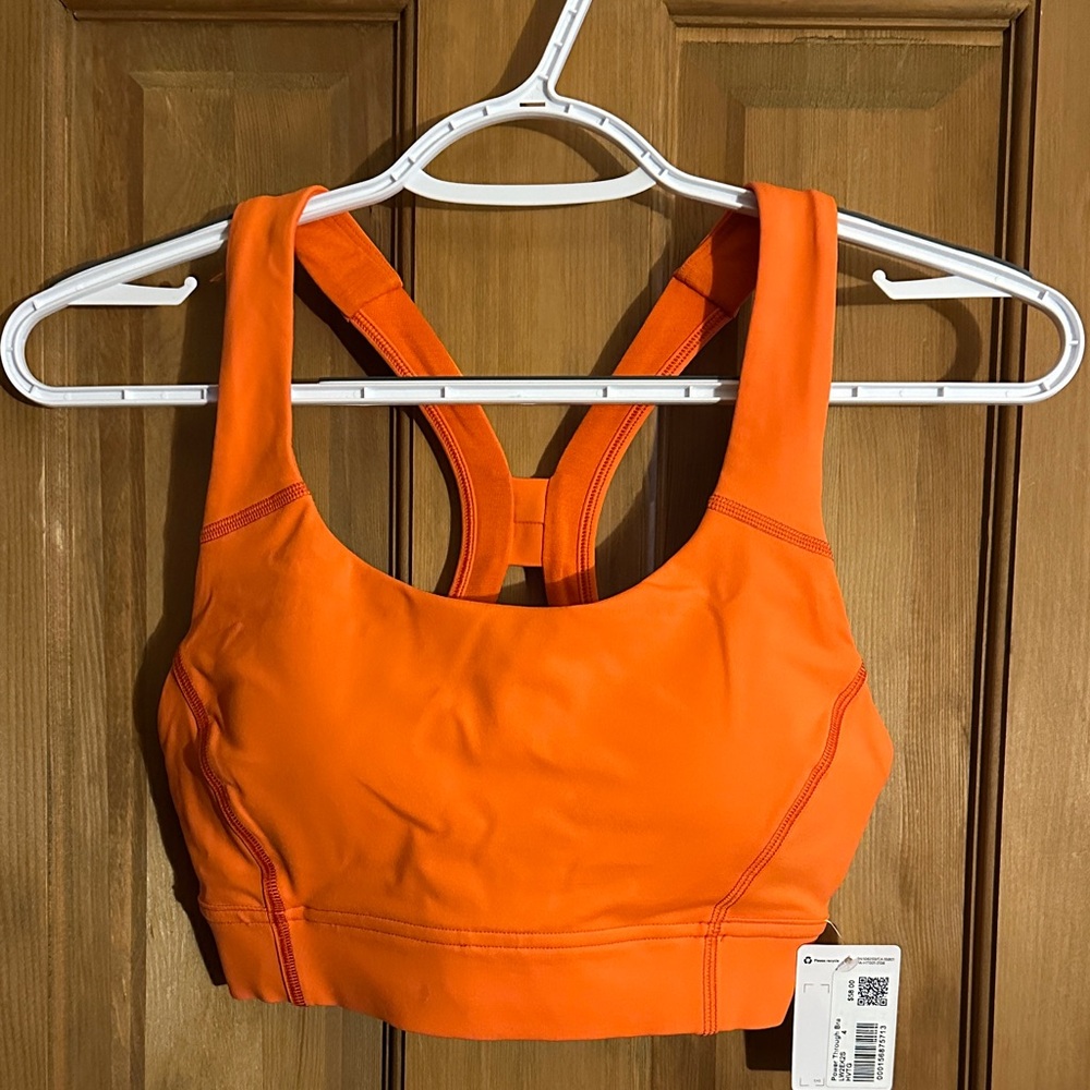 Lululemon Power Through Bra Size 4